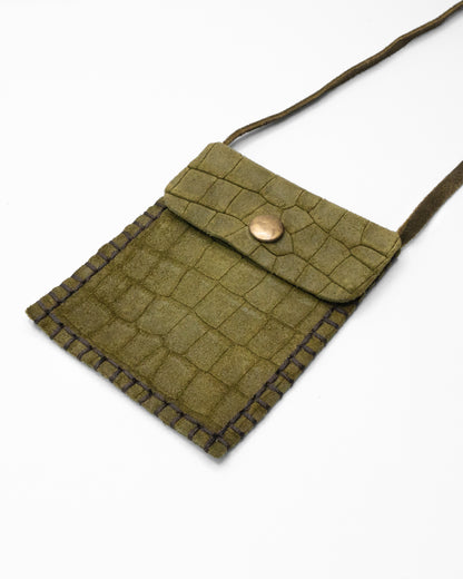 KINO EMBOSSED - ARMY GREEN